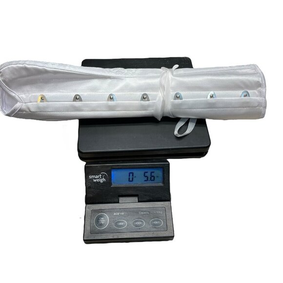 Adore Me Women's Ashoka Corset Bright White Size Large Boned Lace up Back Sheer - Picture 10 of 10